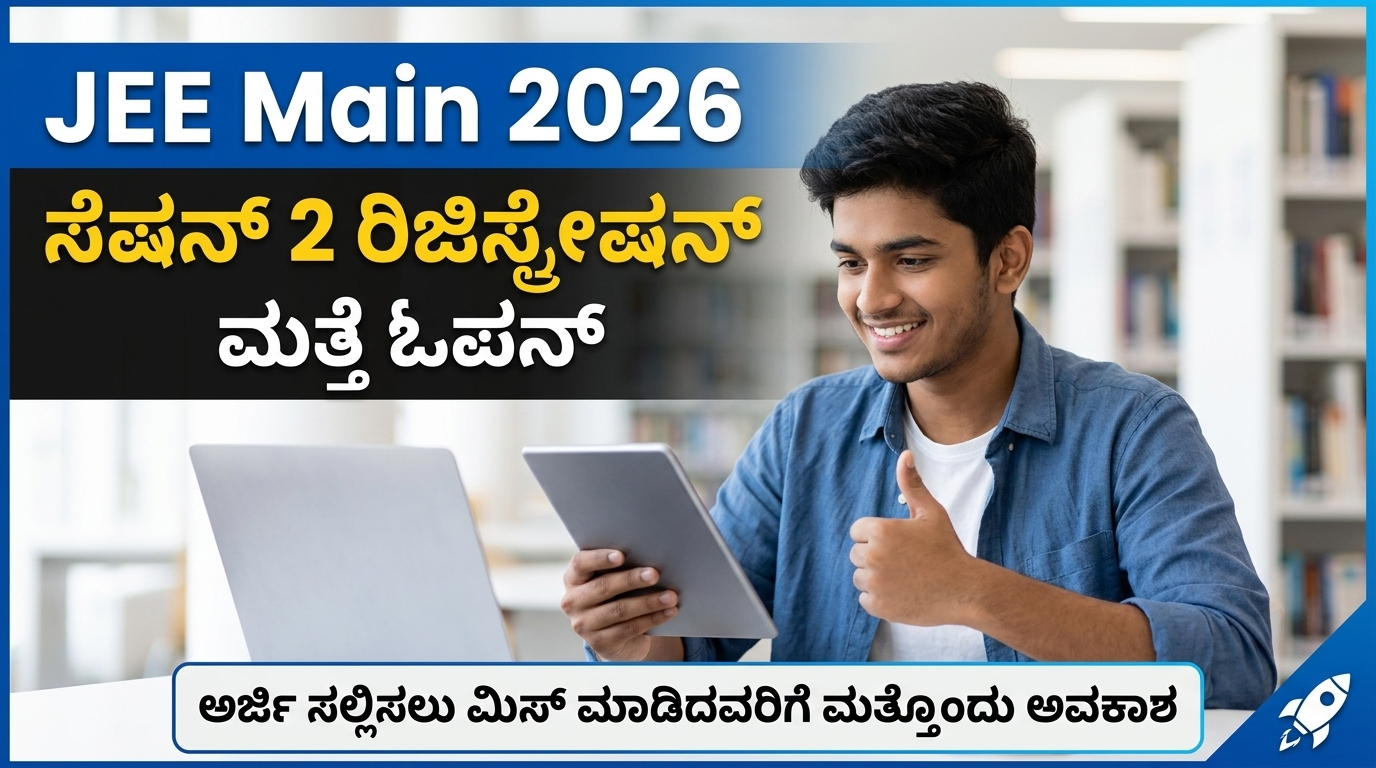 JEE Main 2026 session 2 application window reopened by NTA last date March 13
