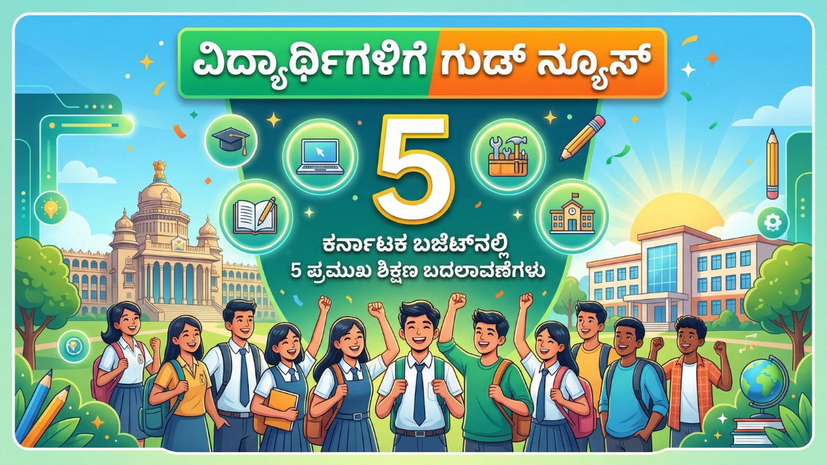 Karnataka Budget 2026 education announcements for students